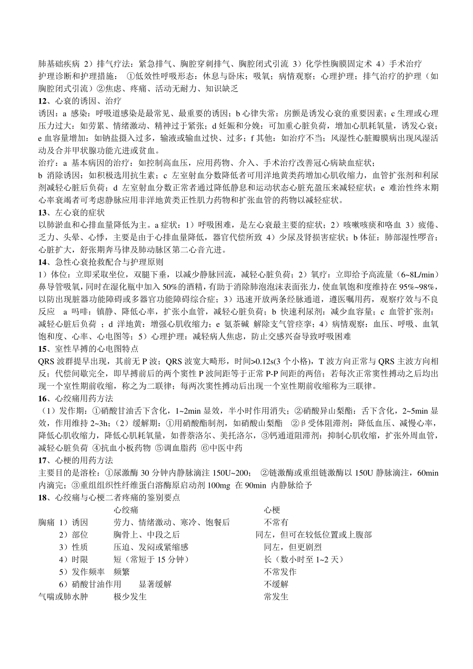 内科护理学(简答)_第3页