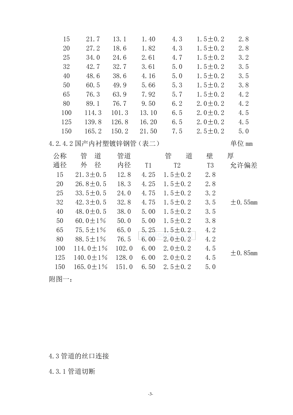 内衬塑钢管安装工艺_第3页