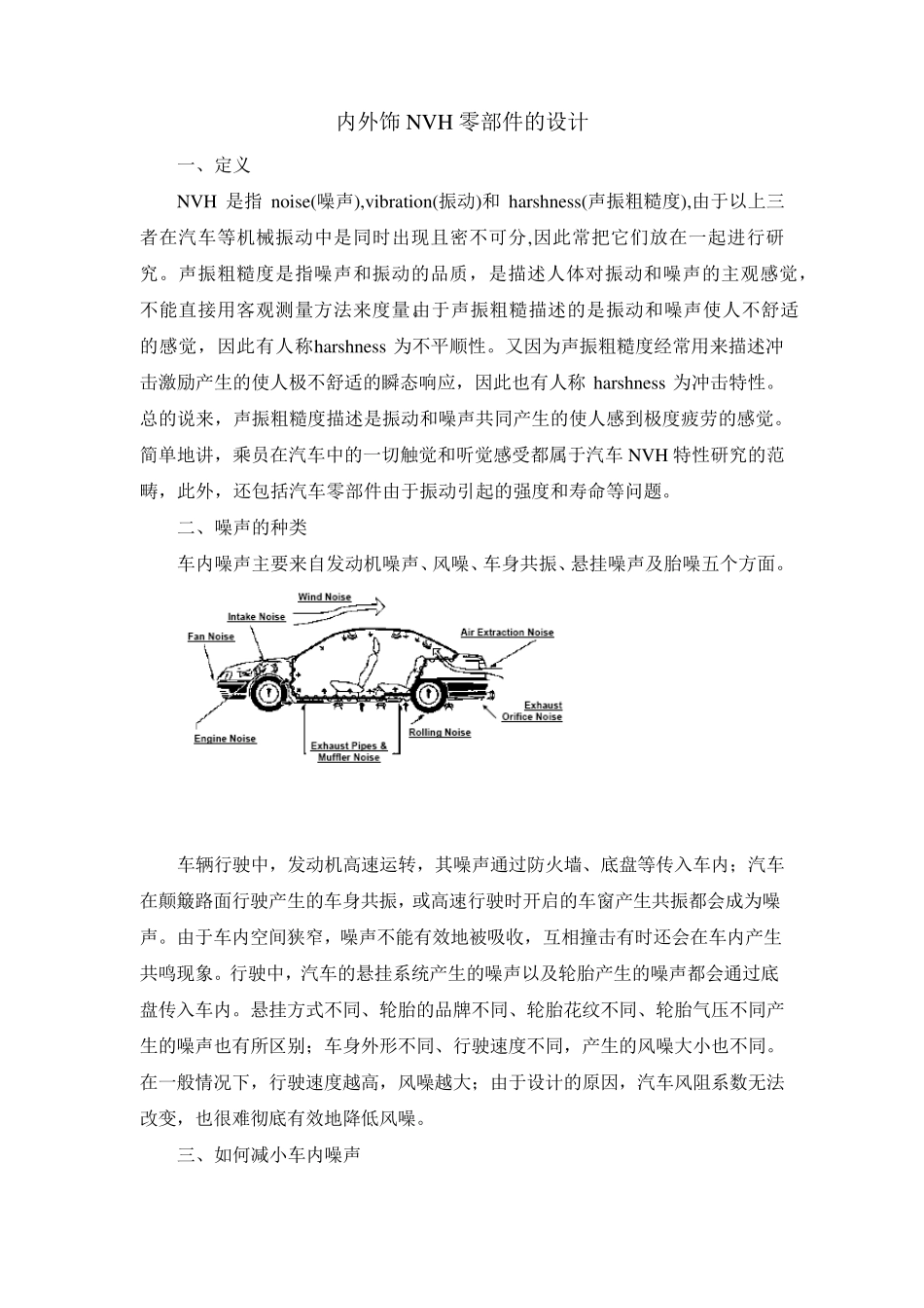 内饰件NVH设计_第1页