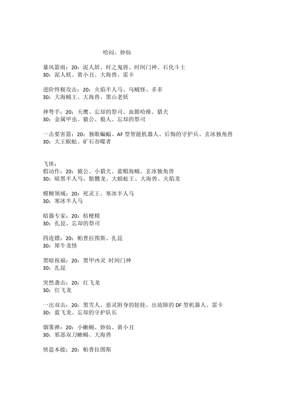 冒险岛技能书出处精准版_第3页