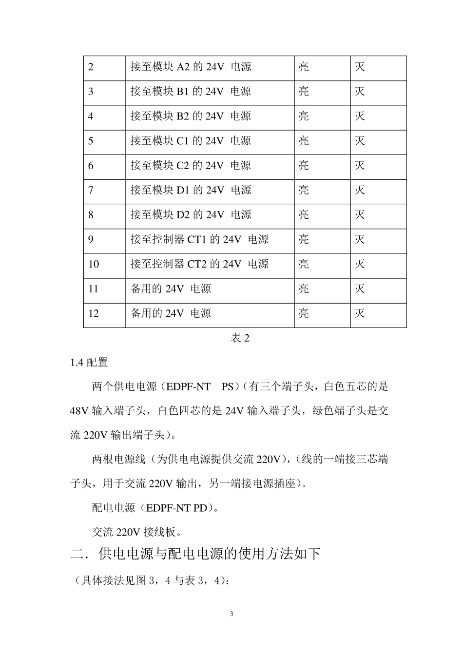 冗余电源系统使用说明_第3页