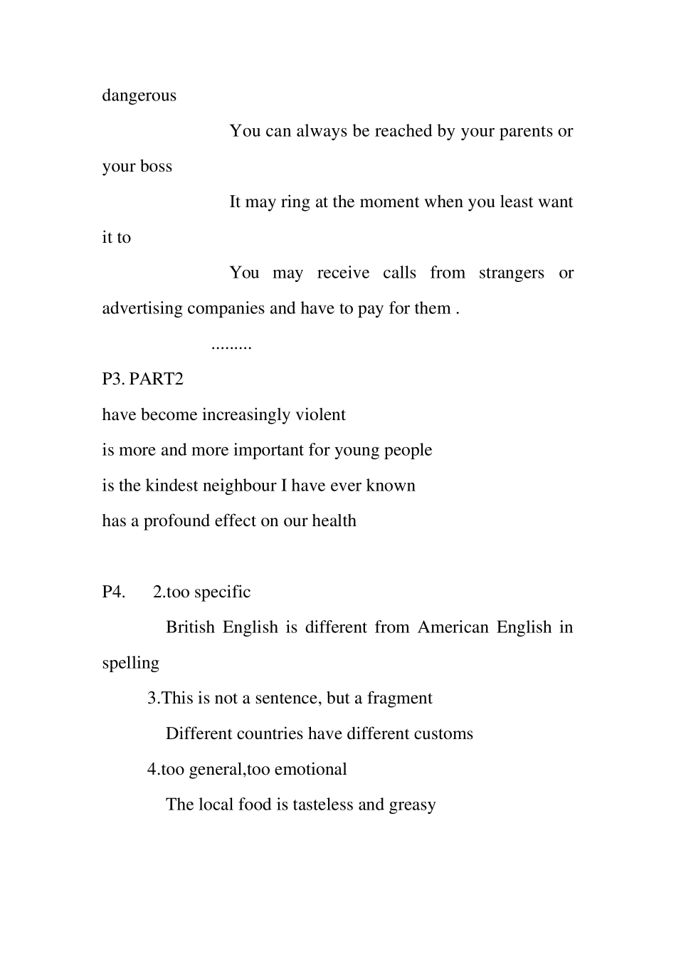 写作教程2课后答案(上海外国语教育出版社)_第2页