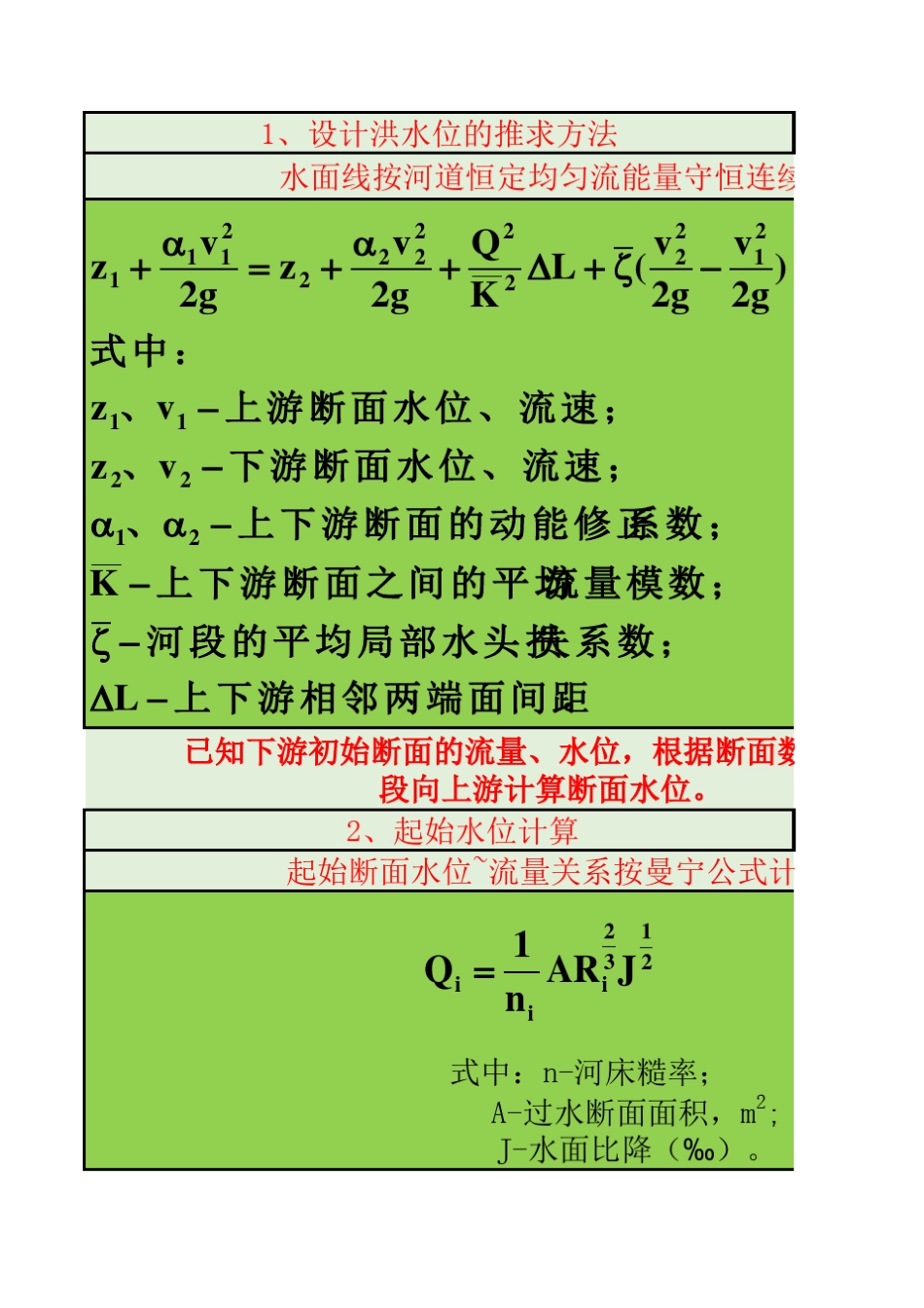 冲刷、波浪要素及安全超高计算_第1页