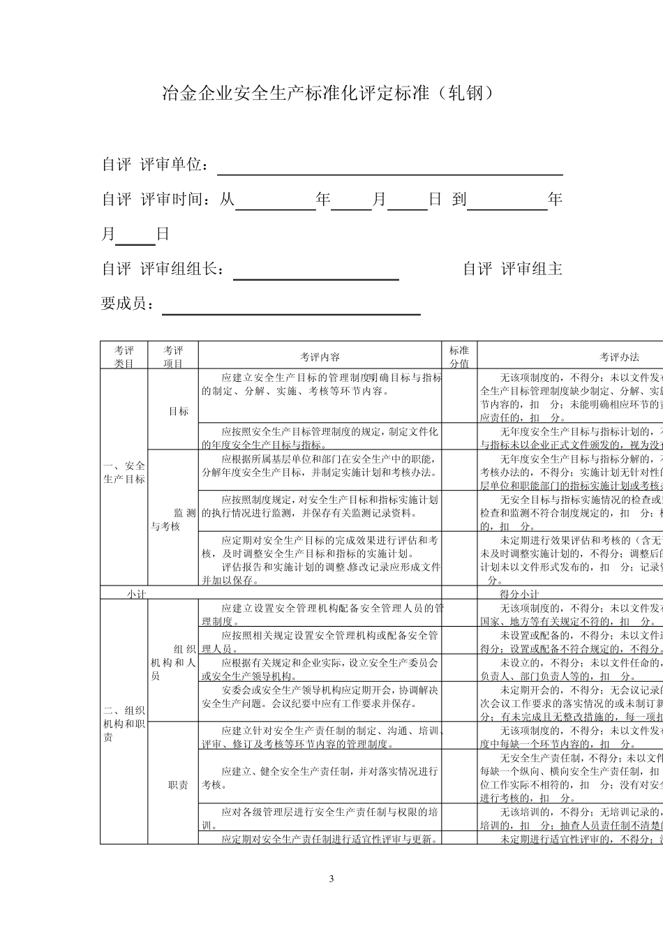 冶金企业安全生产标准化评定标准(轧钢)_第3页