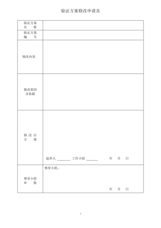 冷链验证主计划和报告