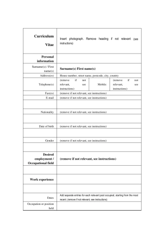 出国CV写作全框架及tips