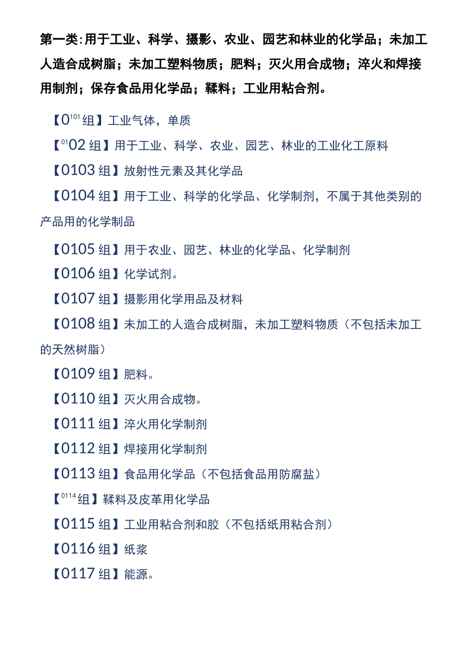 商标分类表45类_第1页