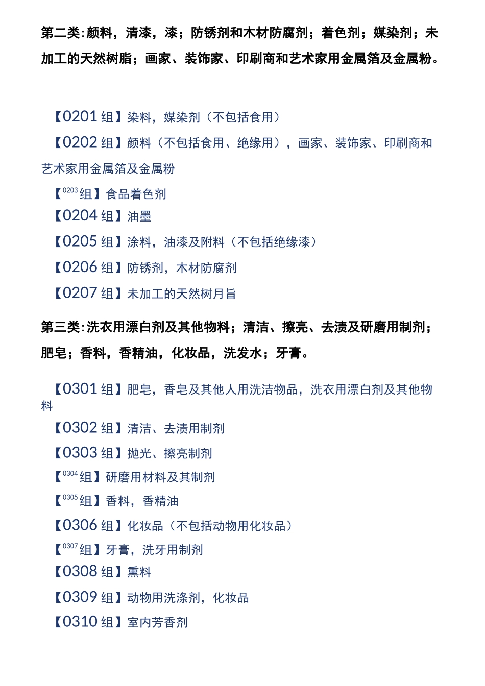商标分类表45类_第2页