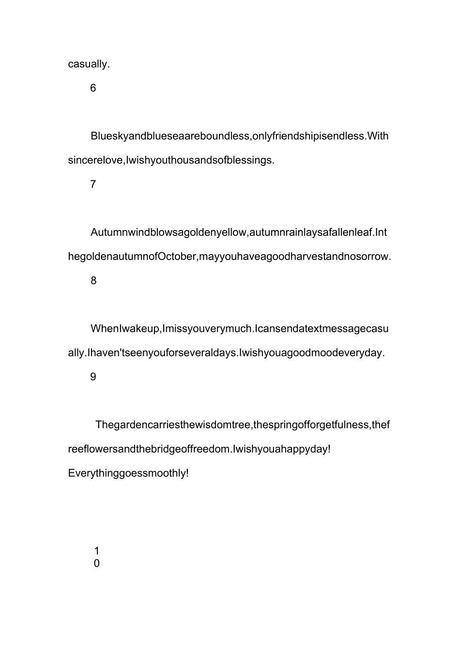 信结尾祝福语英文_第2页