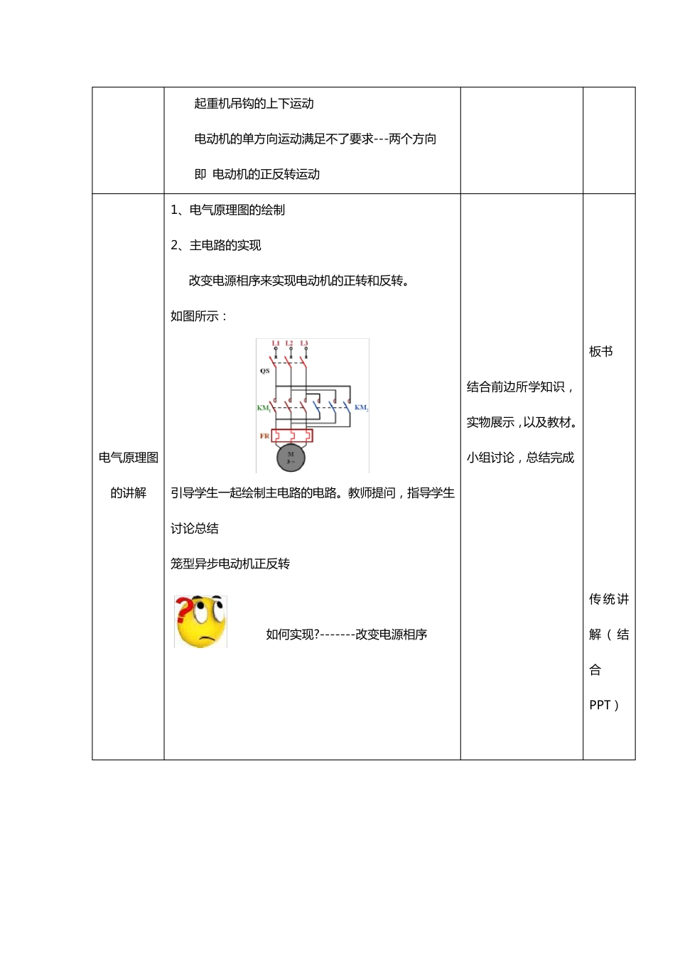 电动机正反转控制电路的教学设计_第3页