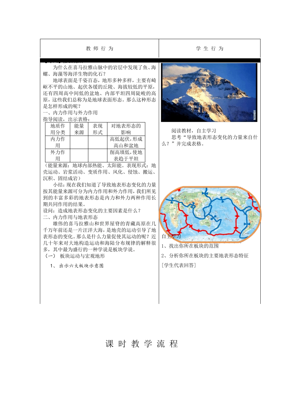 第二章第二节《地表形态的变化》教案_第2页
