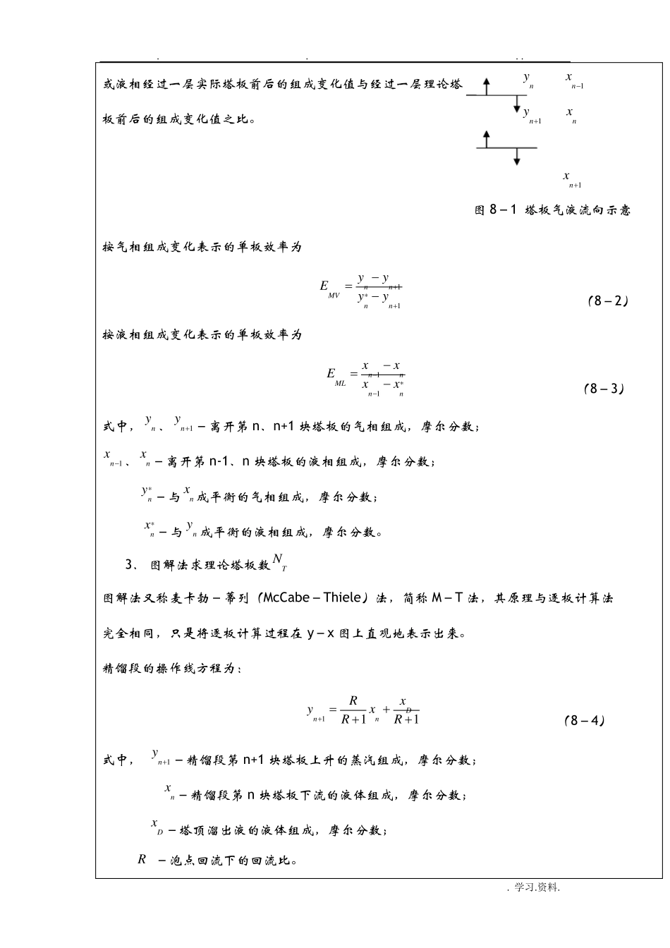 筛板塔精馏过程实验_第2页