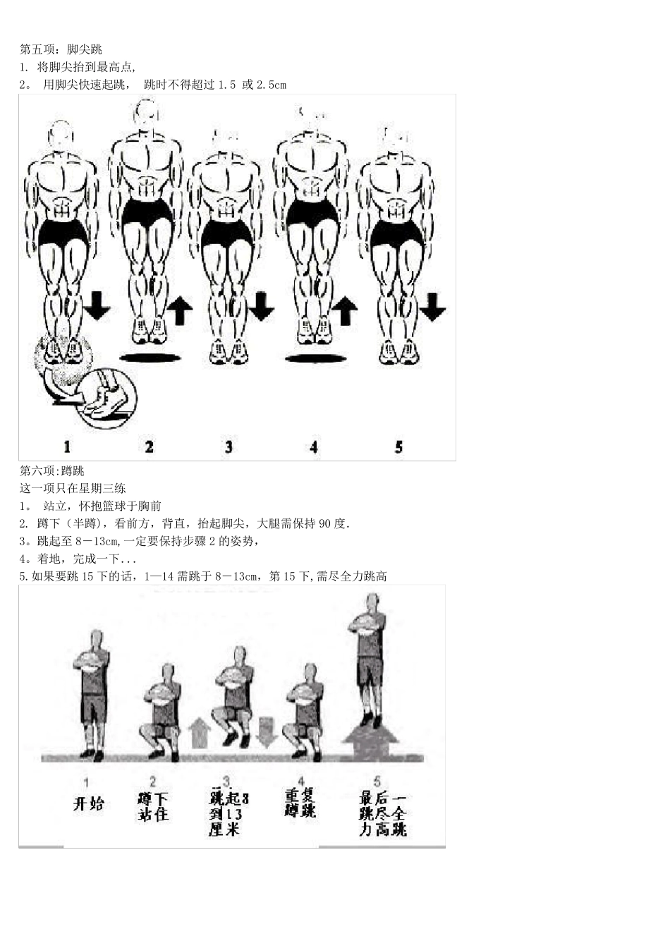 美国著名弹跳力训练(附图,计划表)_第3页