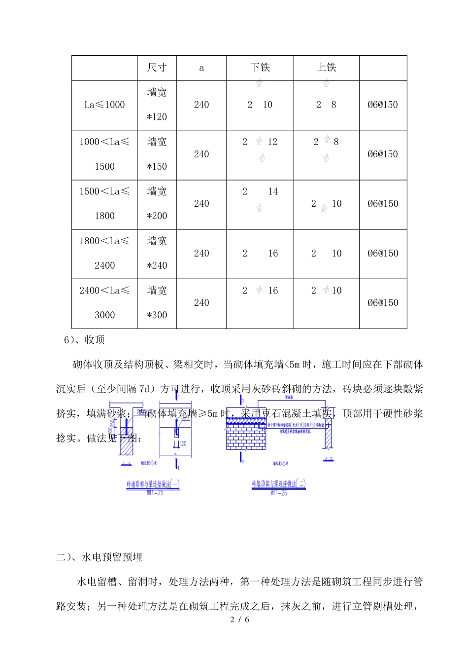 蒸压加气混凝土砌块砌筑技术交底_第3页