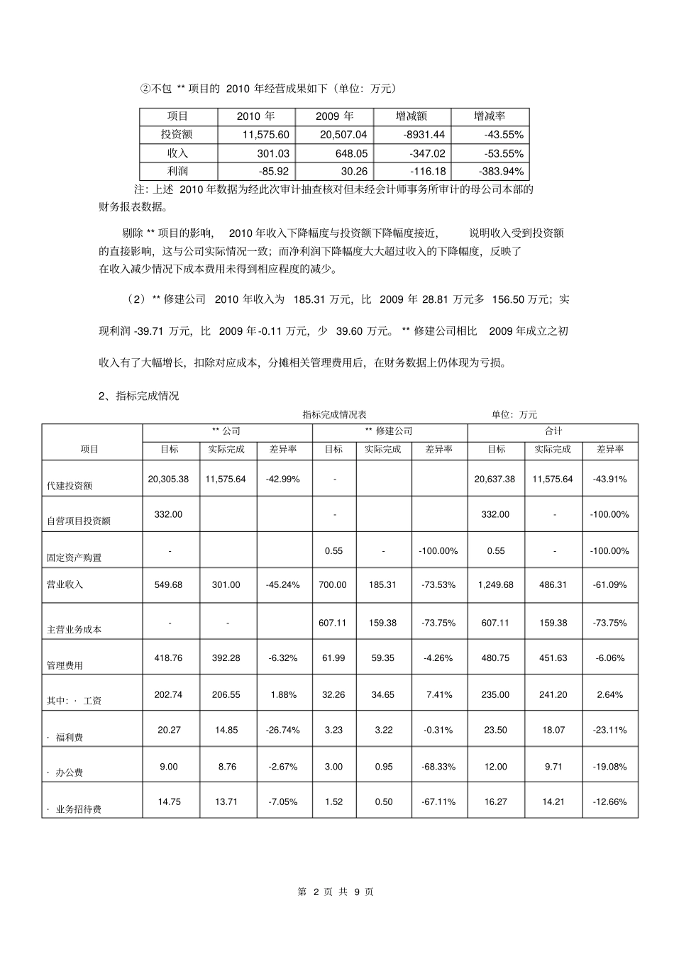 年经济效益审计报告_第2页