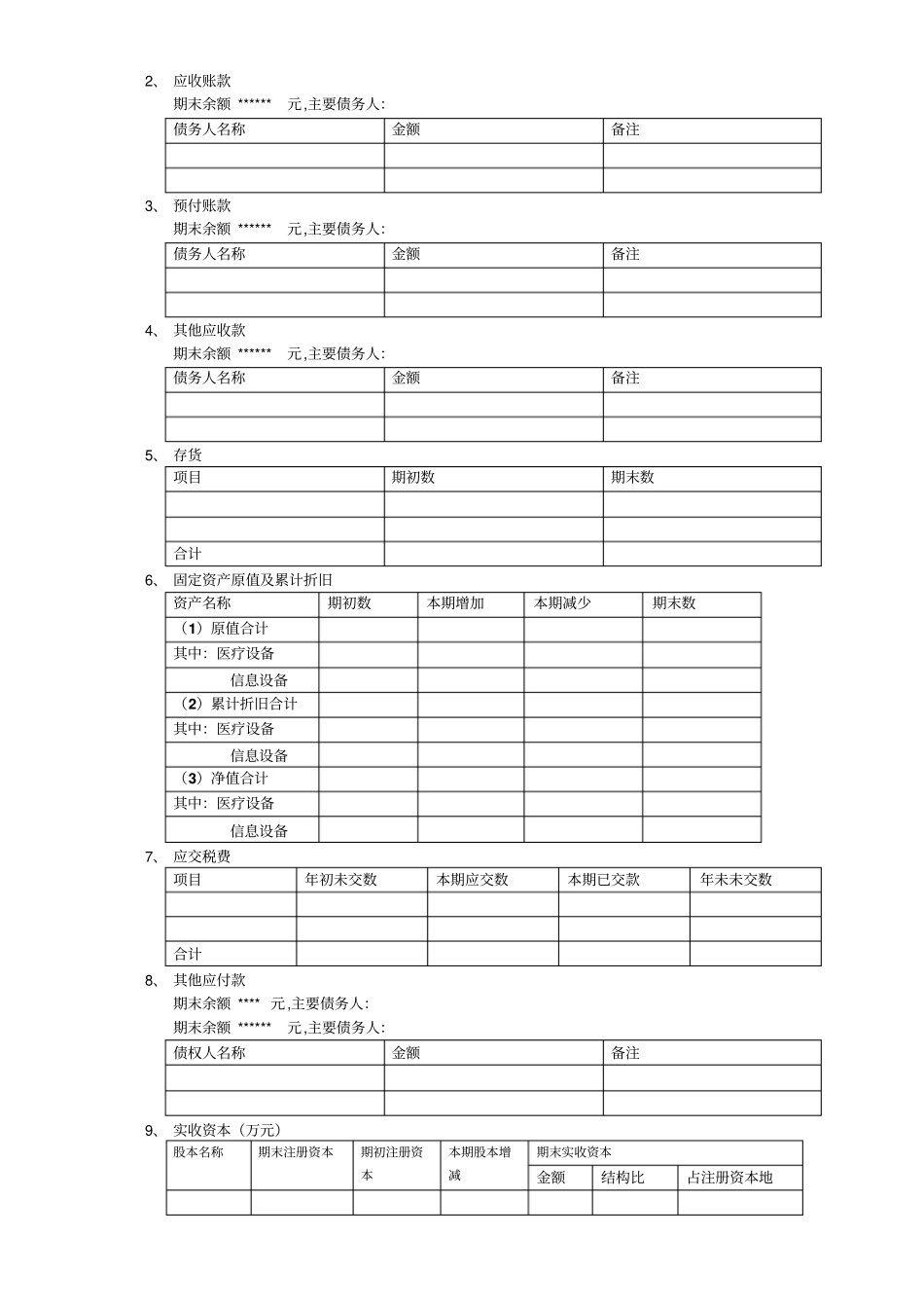 年财务报表附注_第2页