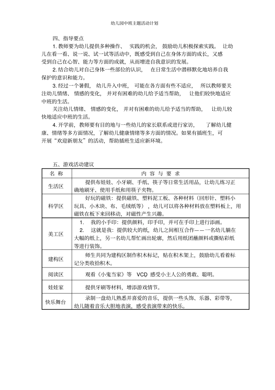 幼儿园中班主题活动计划_第3页