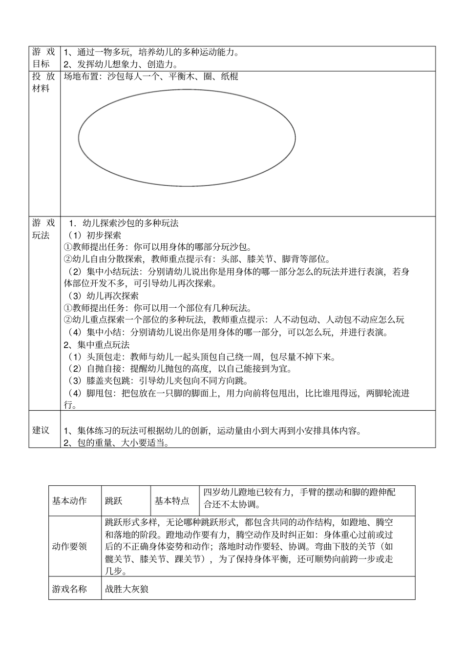 幼儿园体育游戏大全_第3页