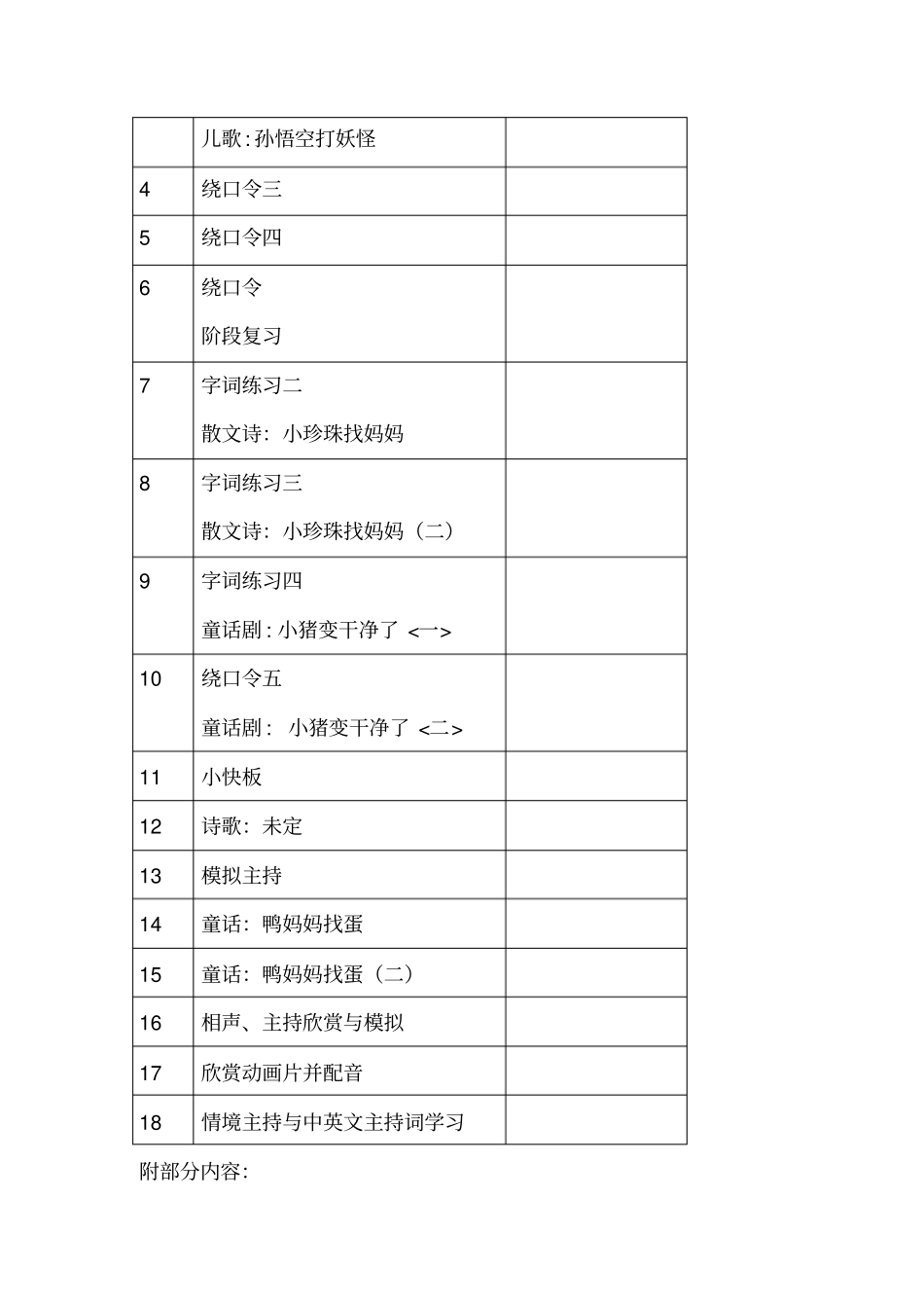 幼儿园小主持人计划_第3页