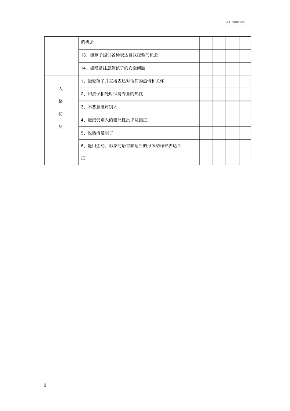幼儿教师评价标准_第2页