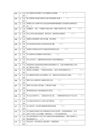 幼儿教育学第三版课后习题答案