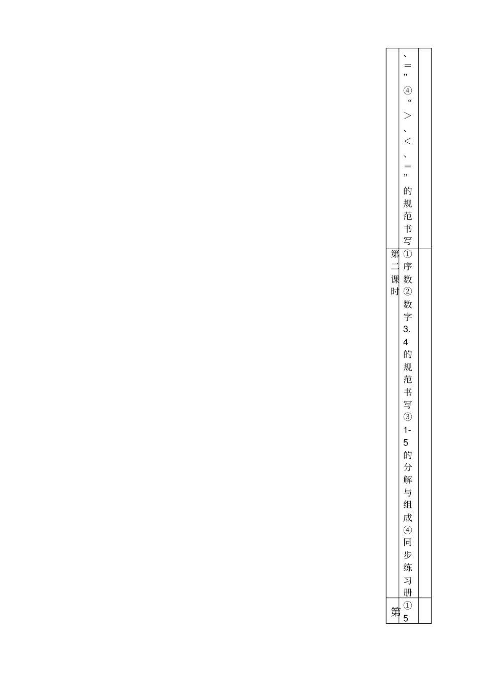 幼小衔接数学大纲_第2页
