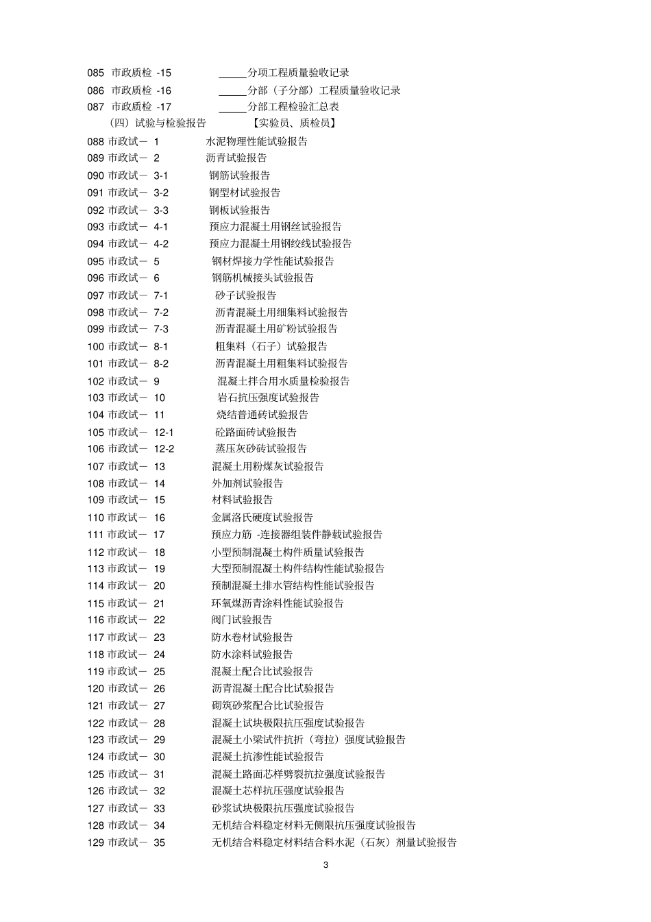 广东政工程资料统表目录_第3页