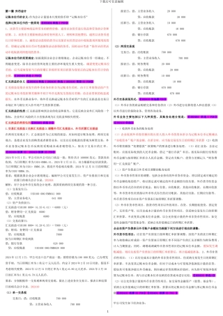 00159高级财务会计