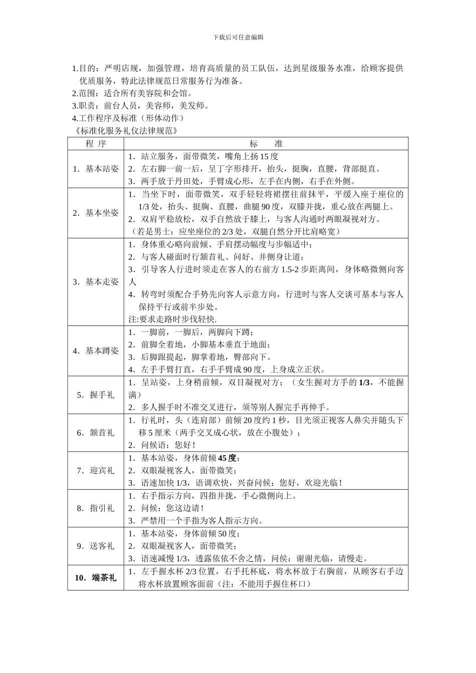 01-服务礼仪规范_第2页
