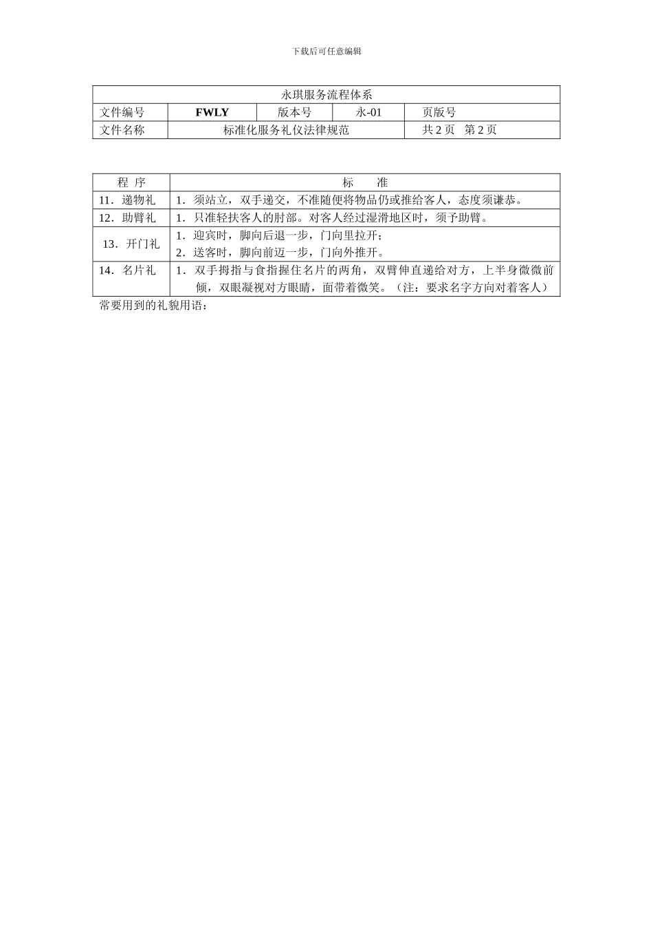 01-服务礼仪规范_第3页