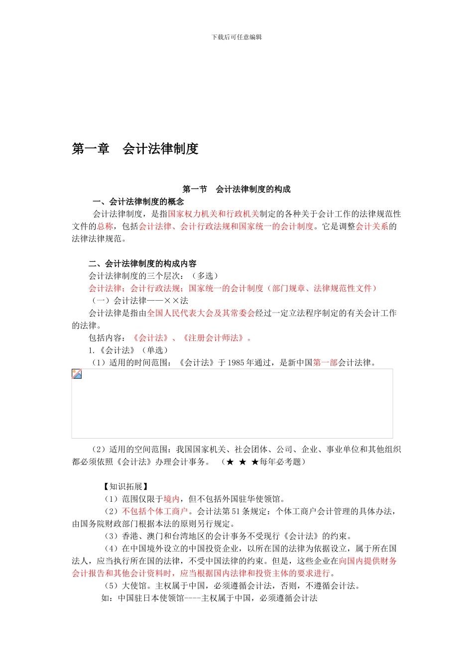 0101会计法律制度的构成_第1页