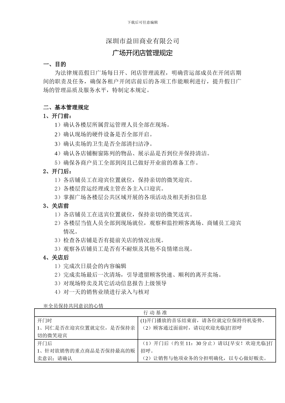 019-广场开闭店管理规定_第2页