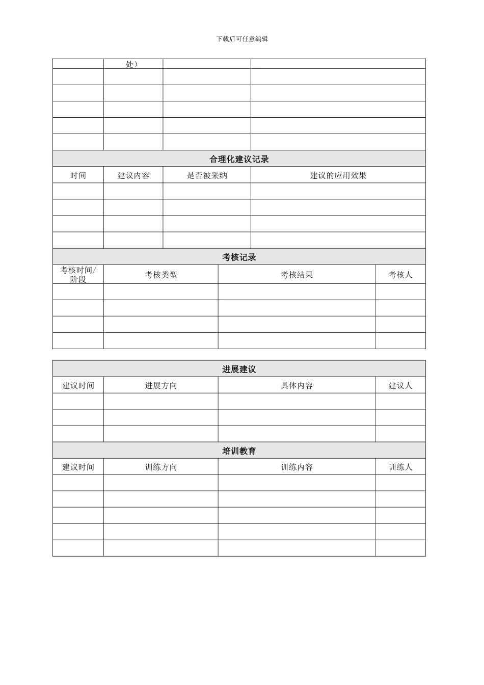 02员工职业发展档案_第2页