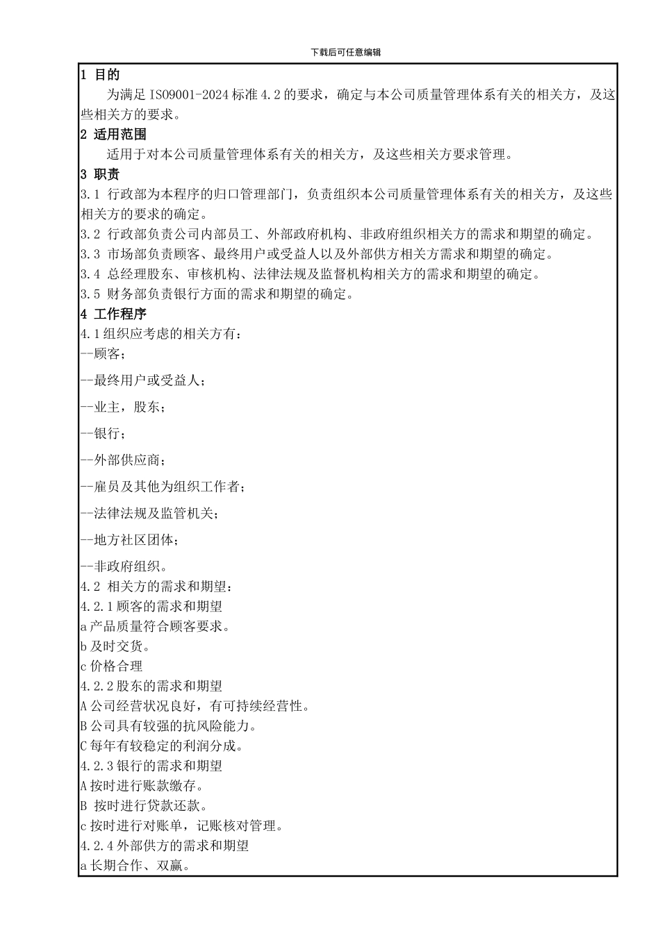 02相关方需求和期望控制程序_第2页