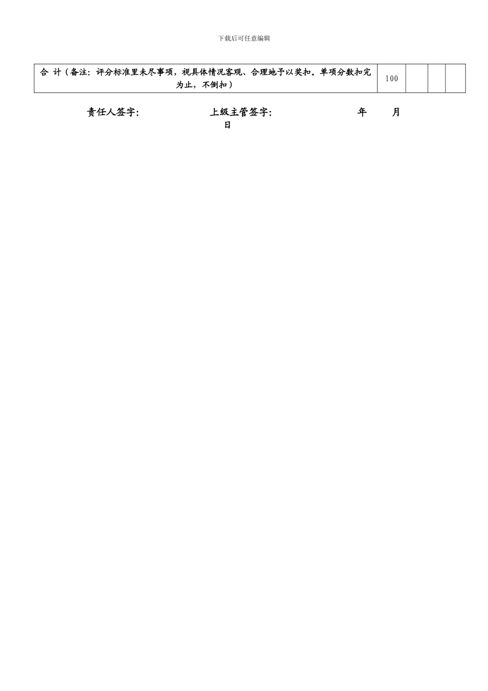 03岗位职责及考核办法--文秘科科长_第2页