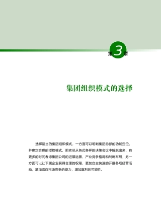 03集团组织模式的选择