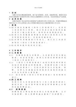 04人力资源控制程序