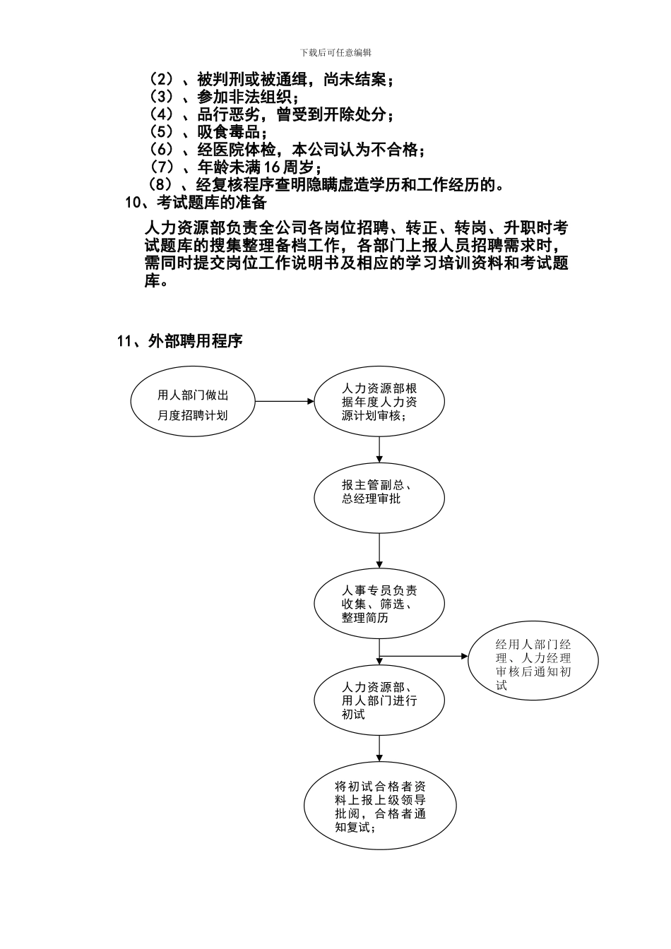 04北京声迅电子招聘配置制度_第3页