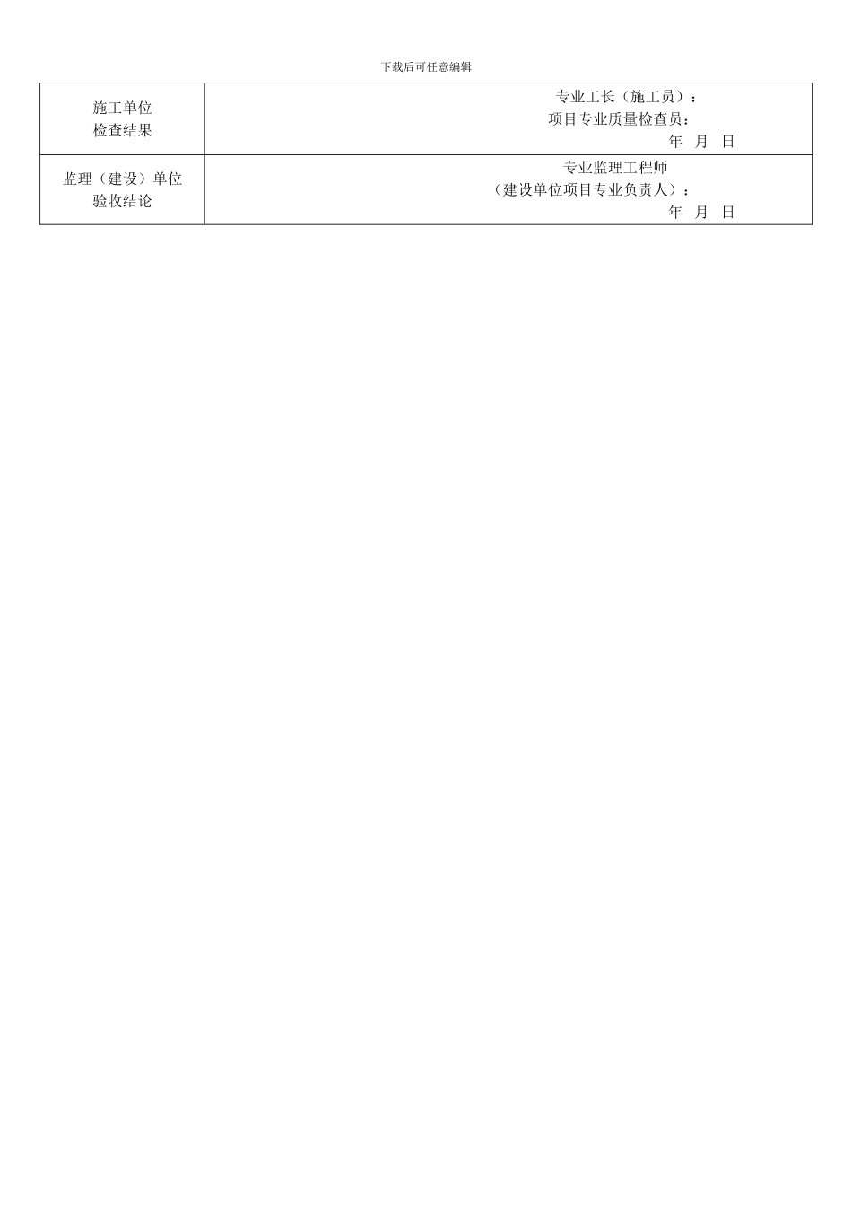 05060101室外给水管网给水管道安装检验批质量验收记录_第2页