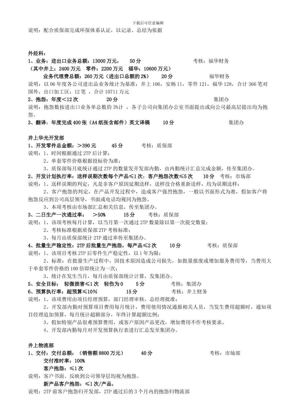 07经营目标考核细则_第2页