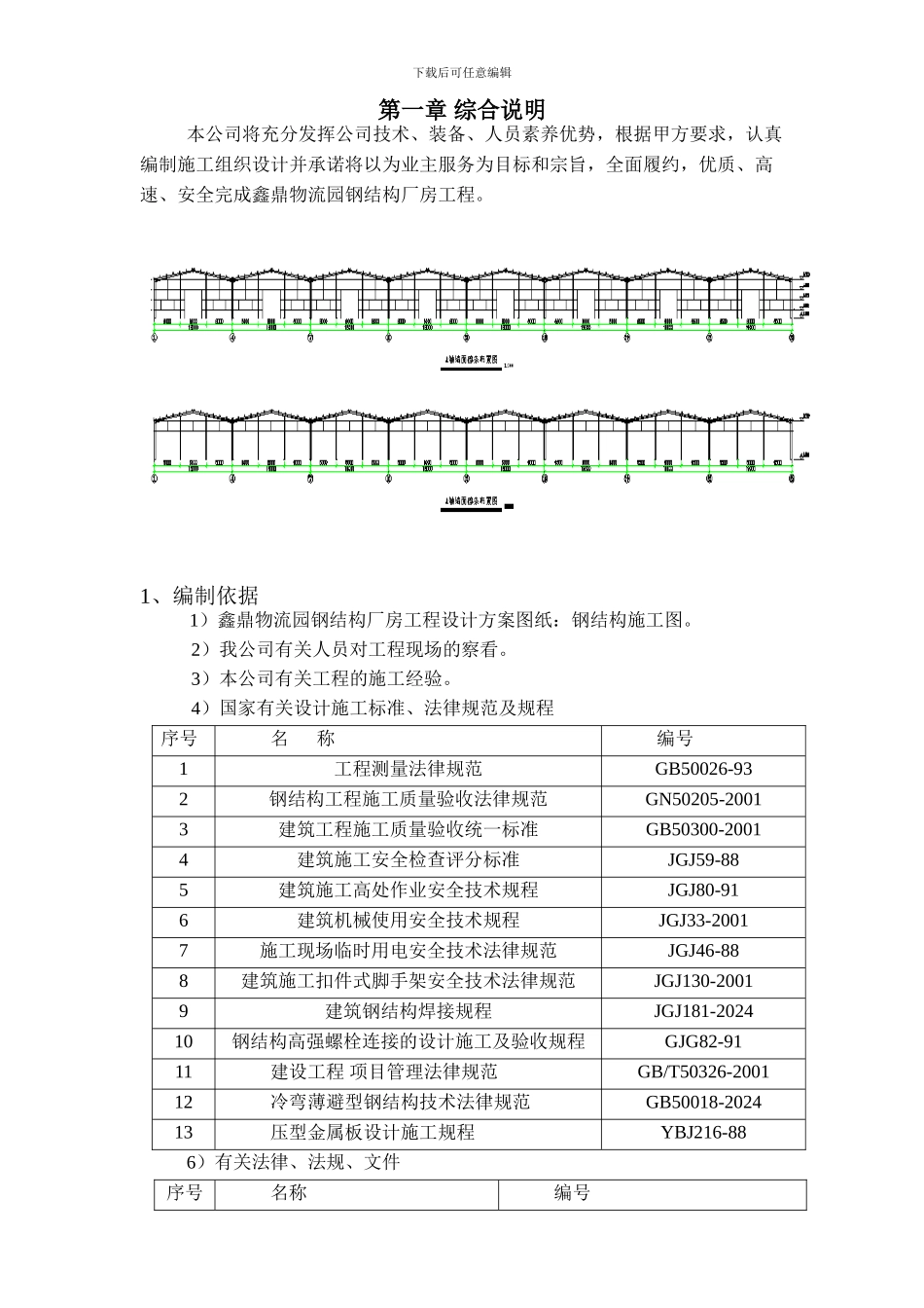 1#厂房施工方案_第3页