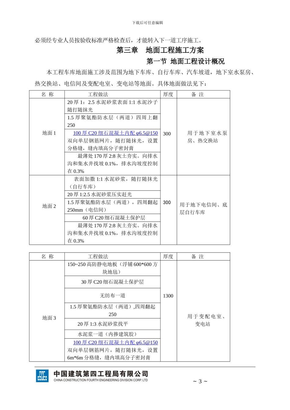 1#地块人防及车库装饰装修工程施工方案.tmp_第3页