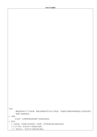1-产品检验控制程序