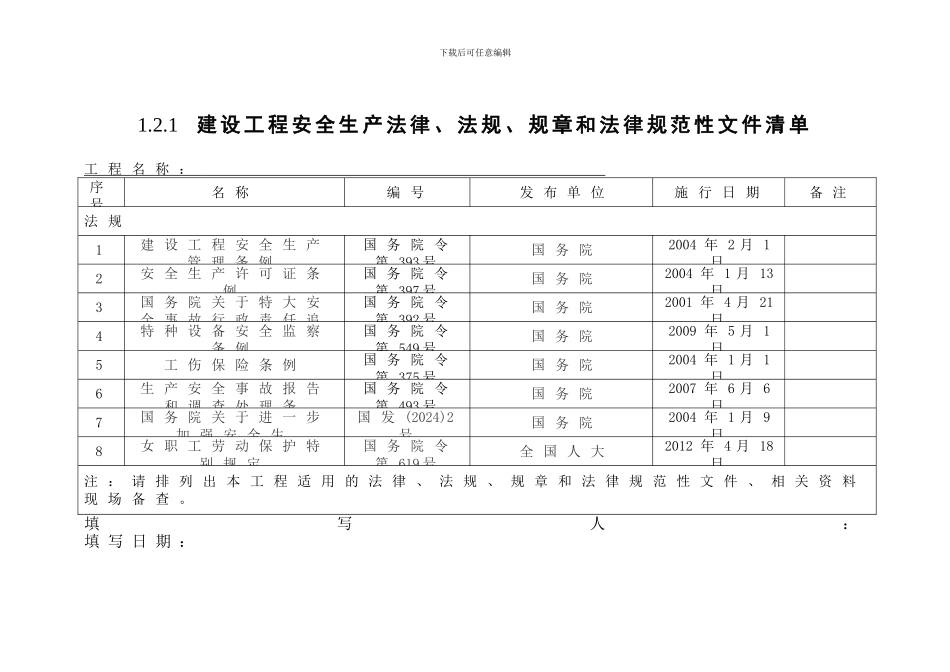 1.2.1建设工程安全生产法律_第2页