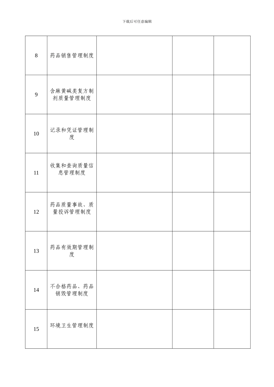 1.制度执行情况检查记录_第2页