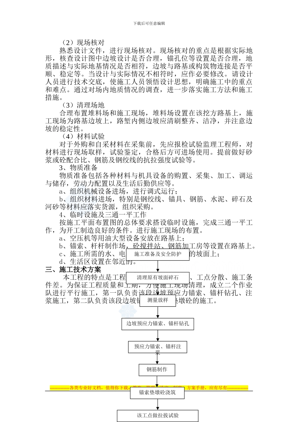1.边坡防护施工方案-secret_第2页