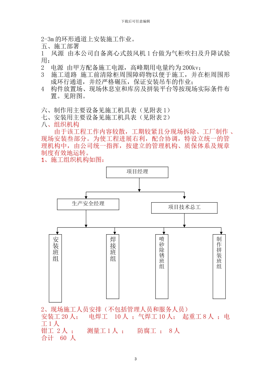 10m3煤气柜大修施工方案_第3页