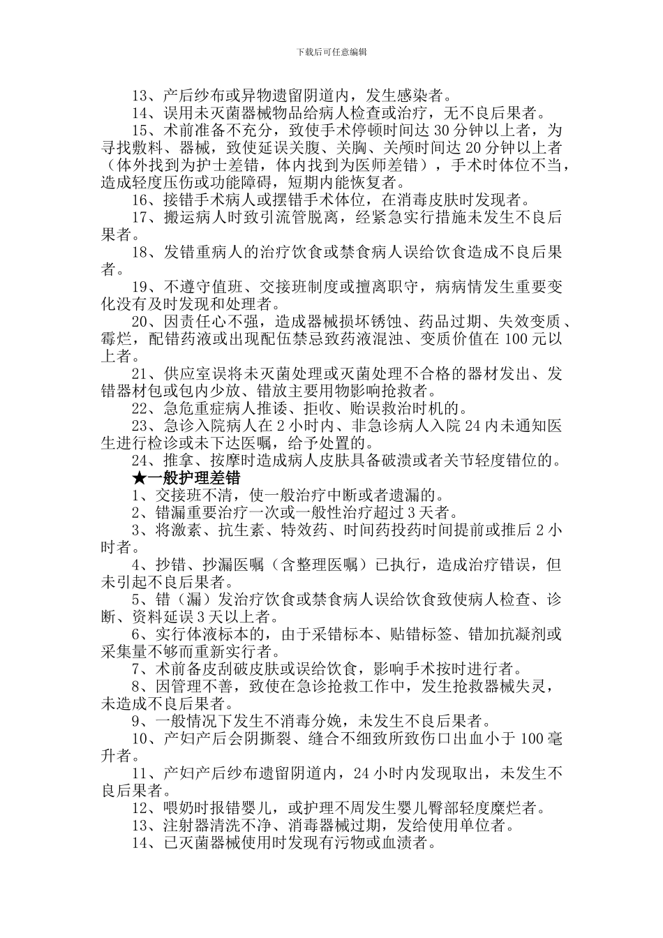 10、护理缺陷管理制度_第3页