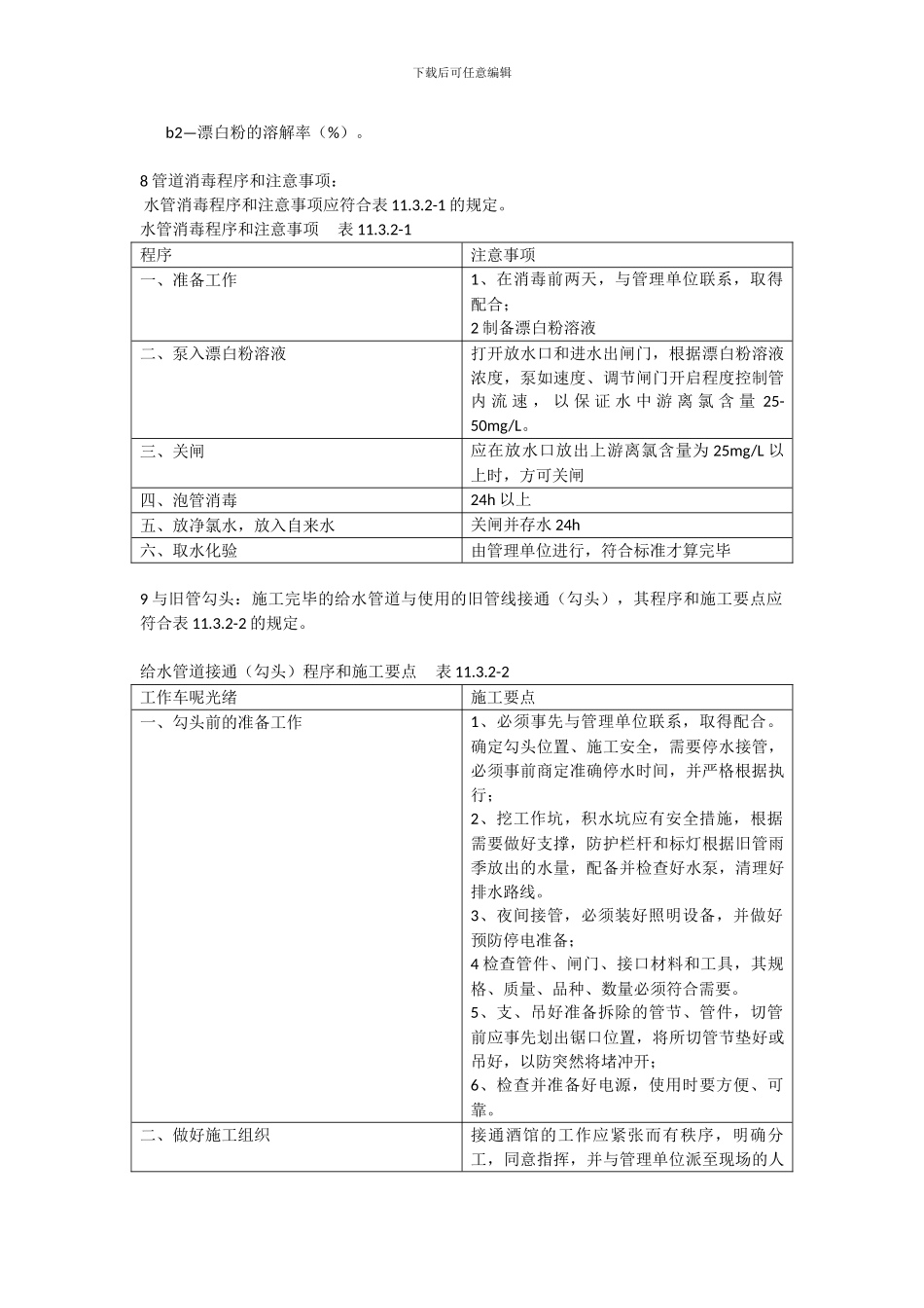 11给水管道冲洗与消毒工艺_第3页