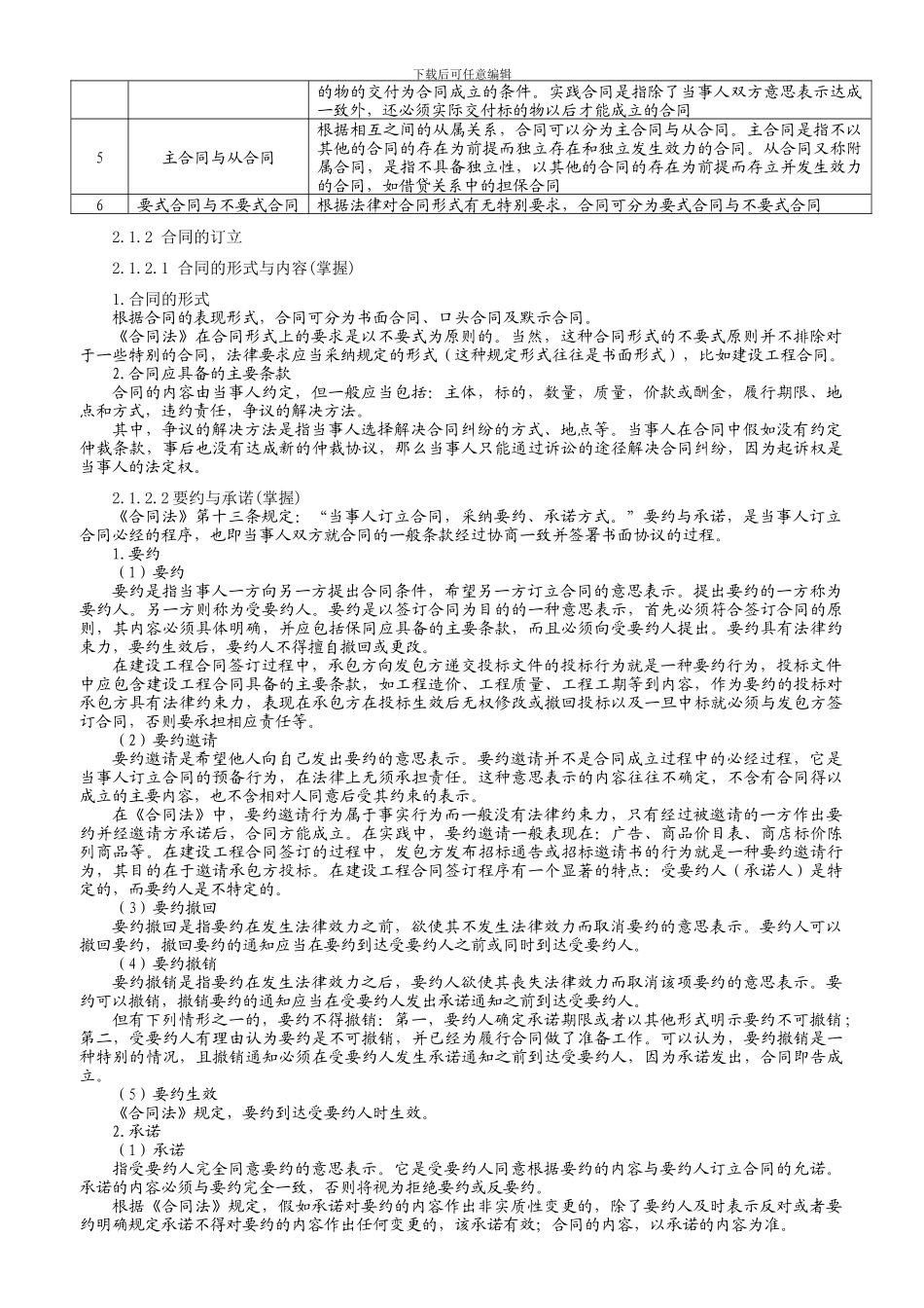 12《建设工程合同管理》合同法律制度doc_第2页